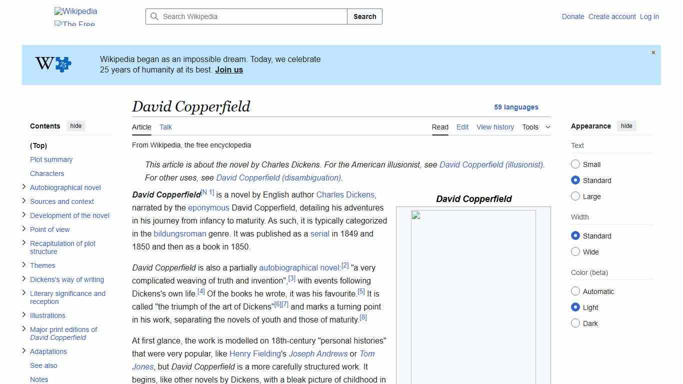 David Copperfield - Wikipedia